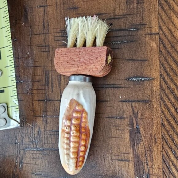 Ceramic Butter Melt Dish With Brush and Candle Warmer - Picture 4 of 6